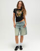 ED HARDY Tiger Roses Womens Fitted Tee image number 4