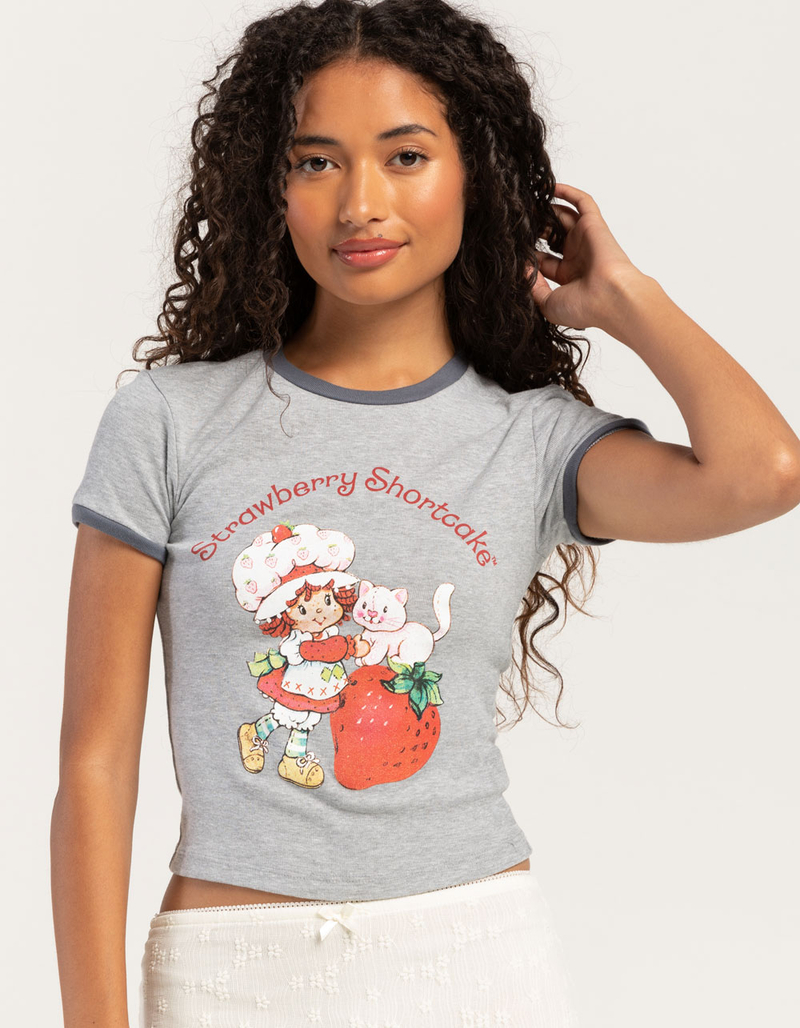 STRAWBERRY SHORTCAKE Womens Ringer Tee image number 0