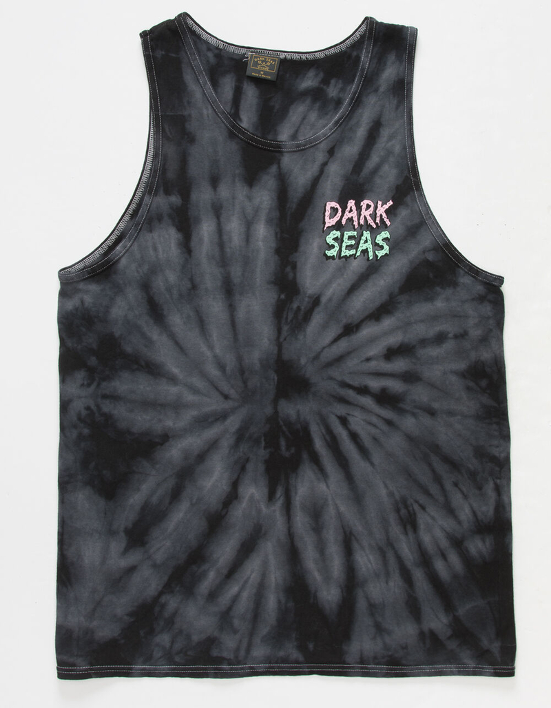 DARK SEAS Sludge Mens Tie Dye Tank image number 1