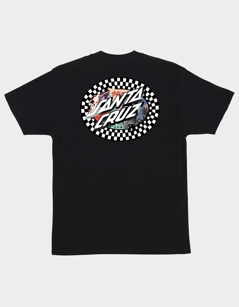 SANTA CRUZ Collage Oval Dot Mens Tee image number 0