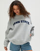 HYPE AND VICE Penn State University Womens Crewneck Sweatshirt image number 1