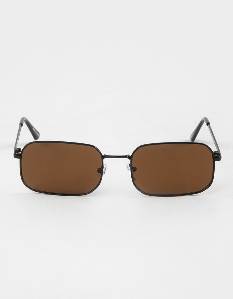 RSQ Rectangle Metal Sunglasses image number 1