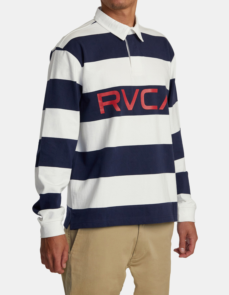 RVCA Big RVCA Mens Rugby Shirt image number 3