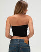 VON DUTCH Rhinestone Womens Tube Top image number 4