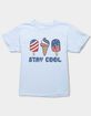 ICE CREAM Stay Cool Unisex Kids Tee image number 1