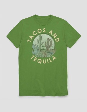 TEQUILA Tacos Cactus Unisex Tee Primary Image