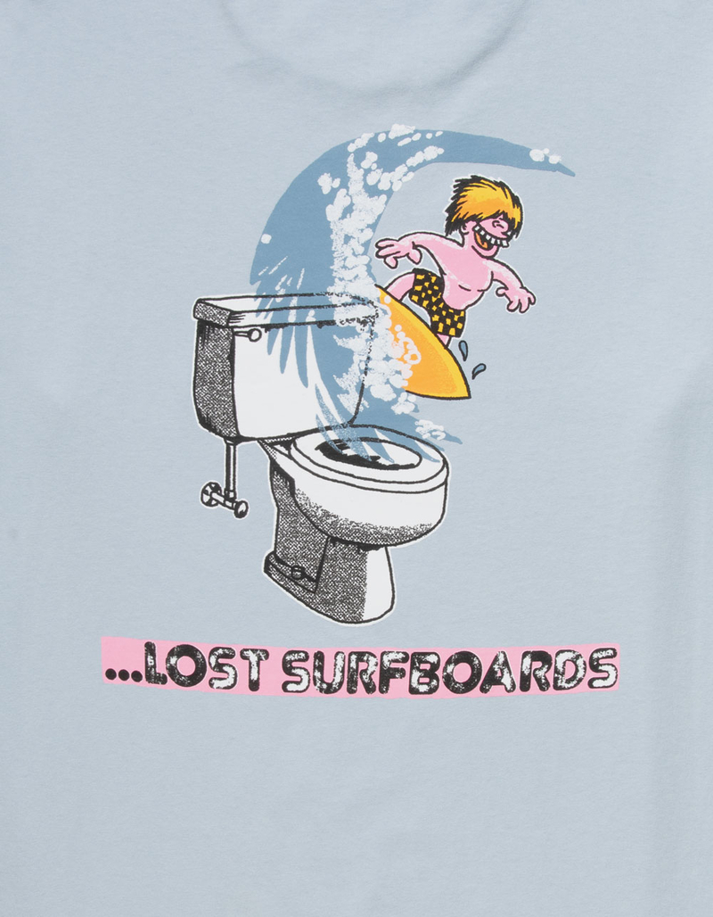 LOST Crappy Waves Mens Tee image number 2