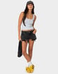 EDIKTED Tiana Henley Tank Top image number 2