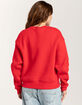 HYPE AND VICE University of Wisconsin Womens Crewneck Sweatshirt image number 3