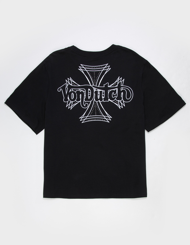 VON DUTCH Cross Mens Boxy Tee image number 1