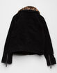 JOU JOU Corduroy Leopard Girls Jacket image number 2