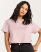 CONVERSE Woodmark Womens Crop Tee image number 1