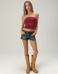 BOZZOLO Polka Dot Womens Tube Top image number 2