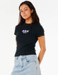 RIP CURL Neon Isles Womens Fitted Tee image number 3