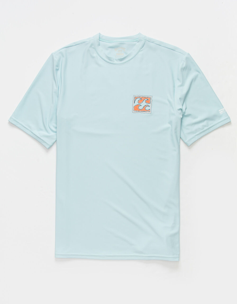 BILLABONG Crayon Wave Loose Fit Mens Rash Guard image number 1