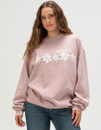 BILLABONG Ride In Womens Oversized Crewneck Sweatshirt Primary Image