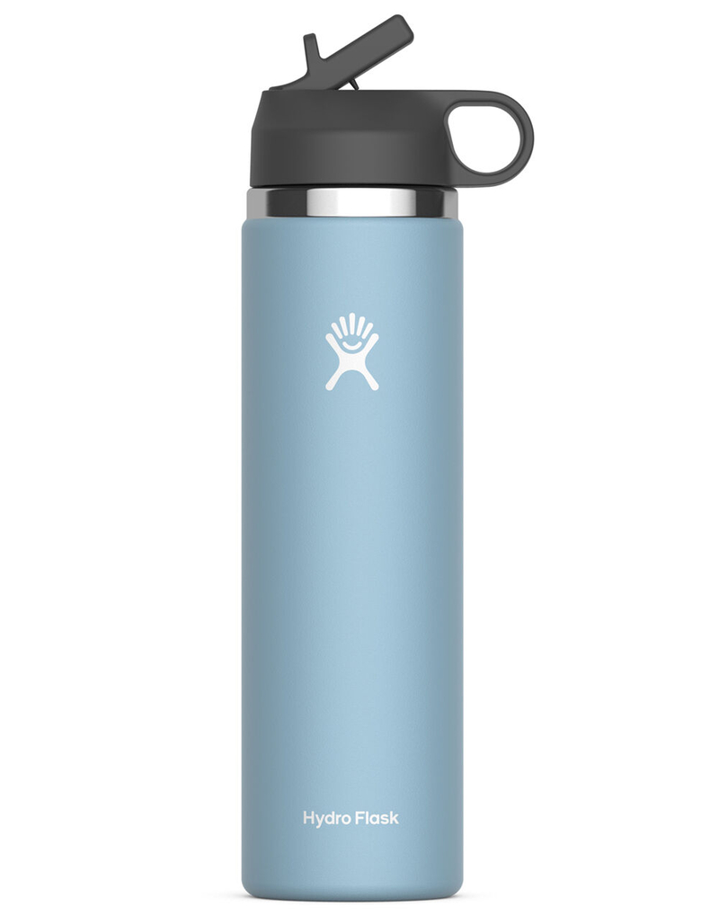 HYDRO FLASK Rain 24 oz Wide Mouth With Straw Lid Water Bottle image number 0