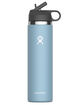 HYDRO FLASK Rain 24 oz Wide Mouth With Straw Lid Water Bottle image number 1