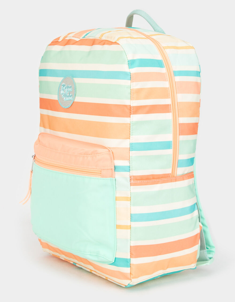 PURA VIDA Classic Stripe Backpack image number 1