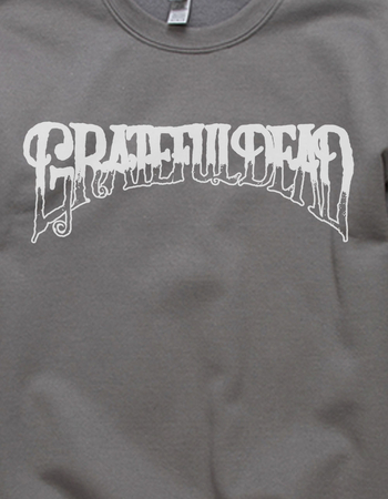 GRATEFUL DEAD Letters Unisex Crewneck Sweatshirt Alternative Image