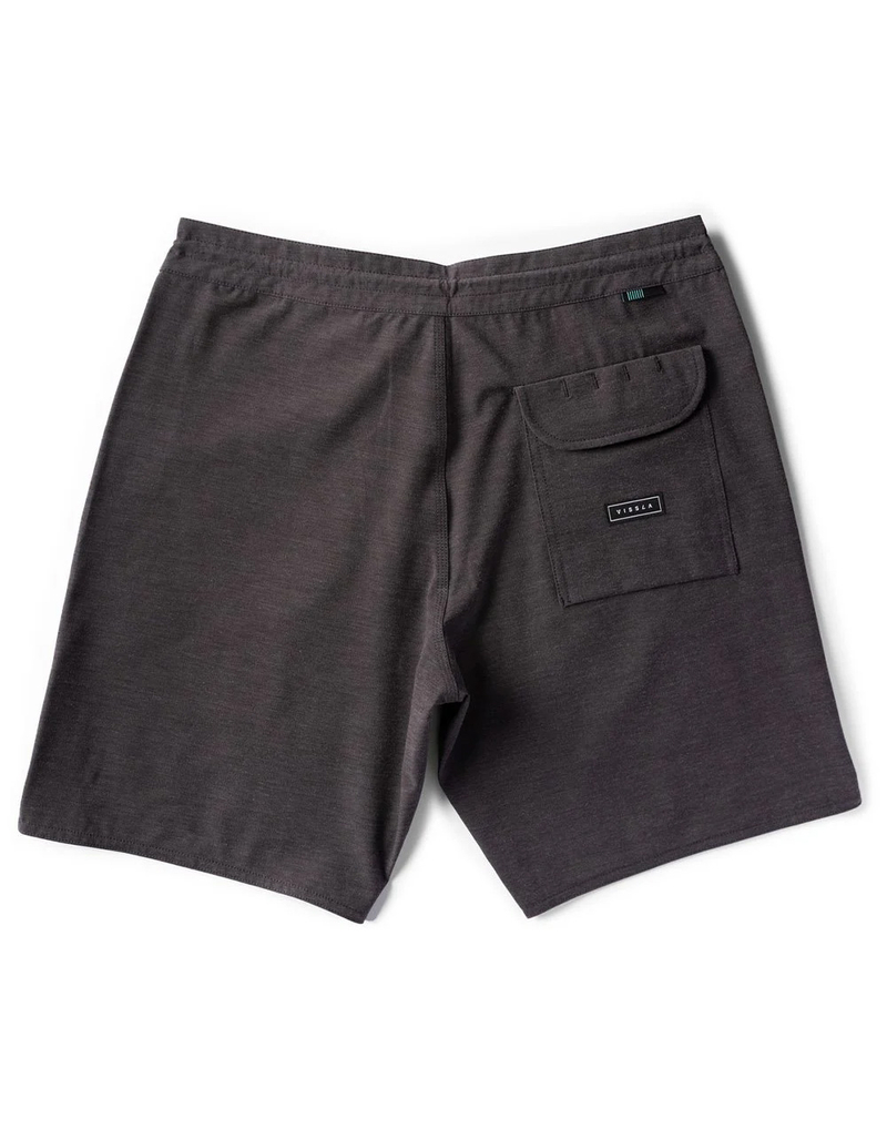 VISSLA Solid Sets Ecolastic Mens 17.5" Volley Shorts image number 1