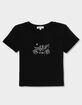 WINGS 777 Dice Womens Baby Tee image number 2