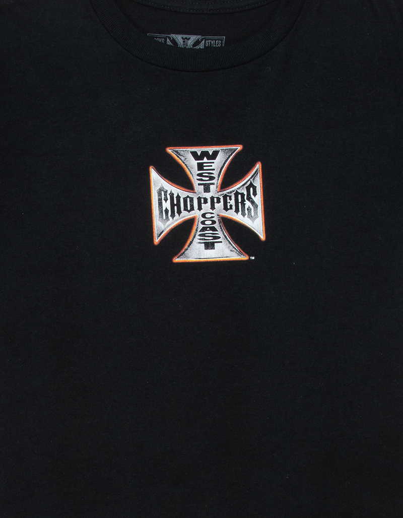 WEST COAST CHOPPERS Orange Hue Boys Tee image number 3