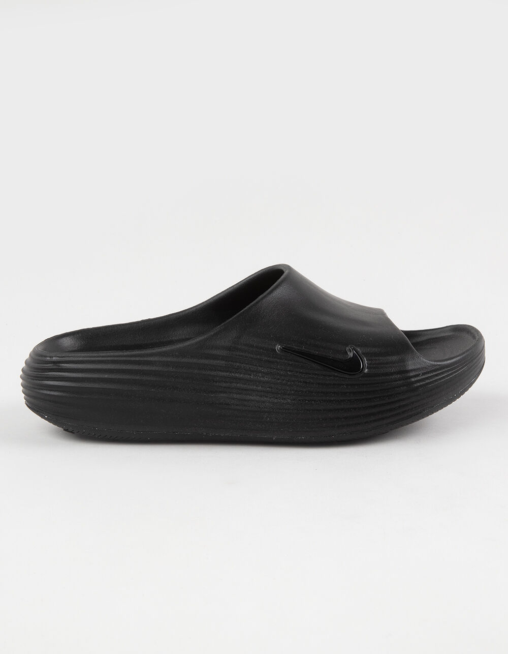 NIKE ReactX Rejuven8 Mens Slides - BLACK - 8 | Tillys