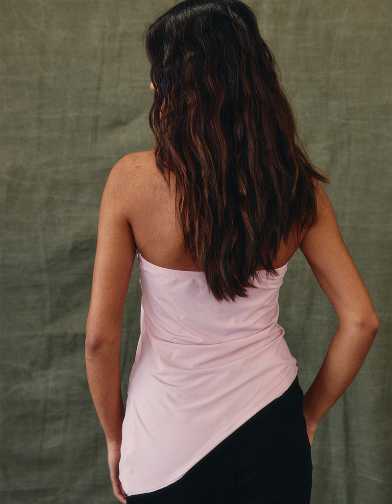 WEST OF MELROSE Asymmetrical Womens Tube Top image number 3