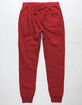 CHAMPION Reverse Weave Red Mens Jogger Pants image number 5