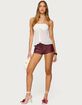 EDIKTED Sheer Chiffon Babydoll Halter Top image number 5