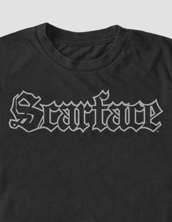 SCARFACE Silver Logo Unisex Tee Alternative Image