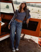 RSQ Womens Low Rise Straight Leg Jeans image number 10