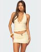 EDIKTED Billey Metal Ring Halter Top image number 1