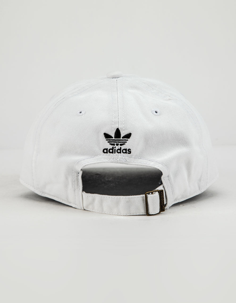 ADIDAS Originals Relaxed White Mens Strapback Hat image number 1