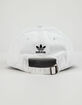 ADIDAS Originals Relaxed White Mens Strapback Hat image number 2