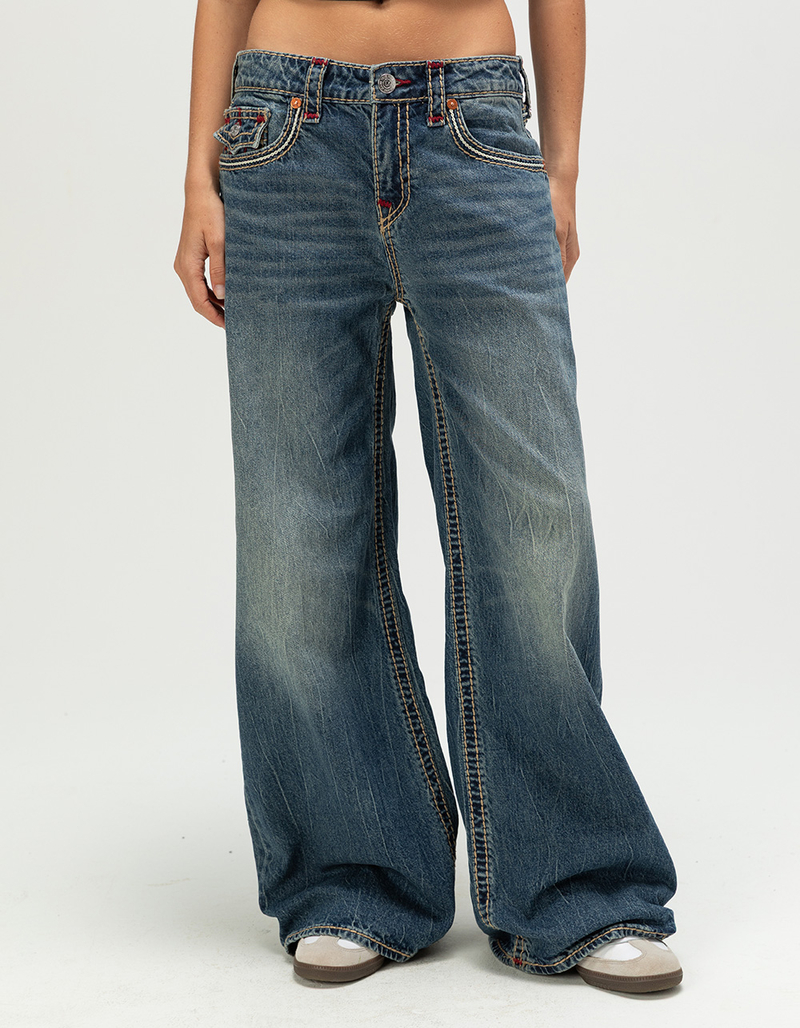 TRUE RELIGION Jessie Super T Womens Baggy Jeans image number 2