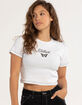 DICKIES Womens Baby Tee image number 1
