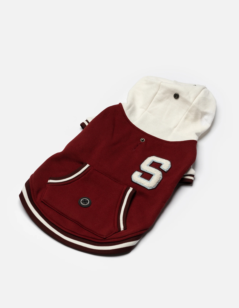 SILVER PAW Otis Dog Letterman Jacket image number 1
