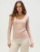 NECTAR CLOTHING Womens Long Sleeve Top image number 1