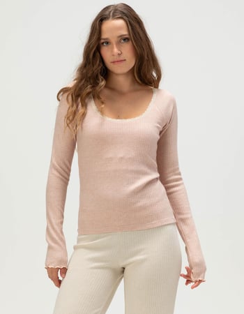 NECTAR CLOTHING Womens Long Sleeve Top NECTAR CLOTHING Womens Long Sleeve Top Primary Image