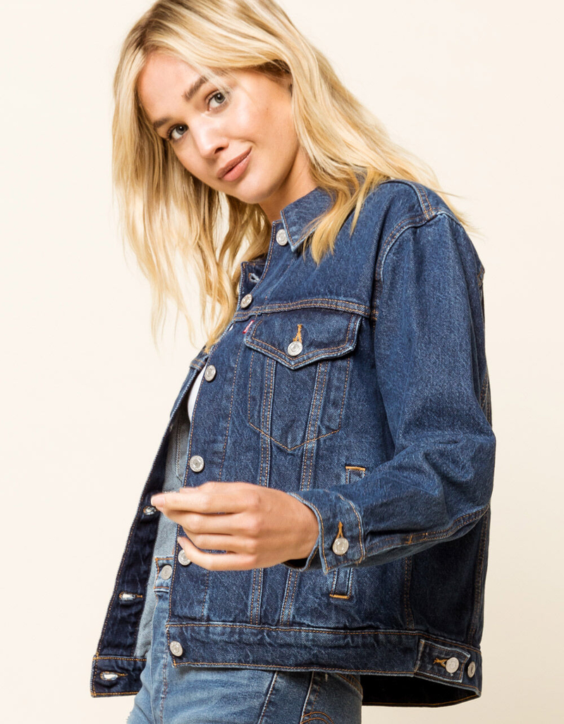 LEVI'S Ex-Boyfriend Womens Denim Jacket image number 1
