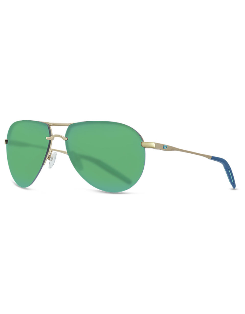 COSTA Helo Matte Champagne & Deep Blue Turquoise Polarized Sunglasses image number 0
