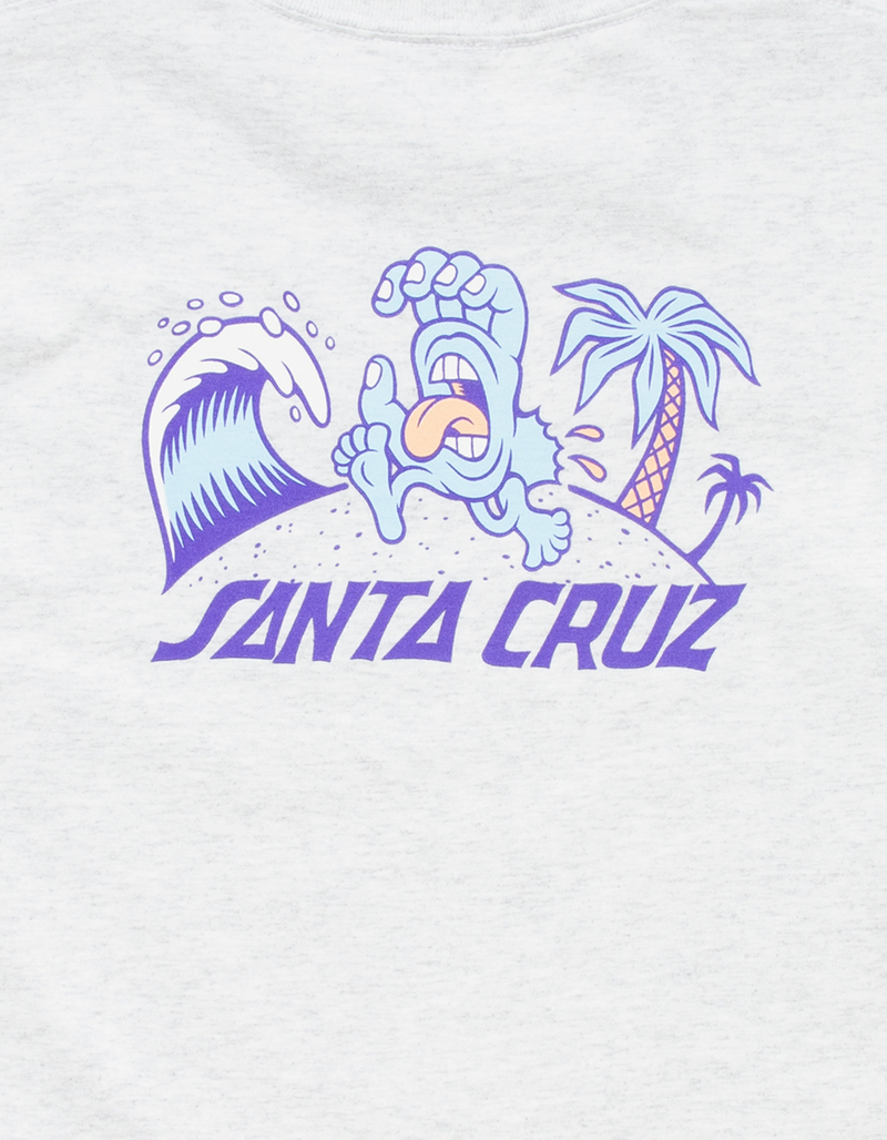 SANTA CRUZ Beach Bum Hand Boys Tee image number 3