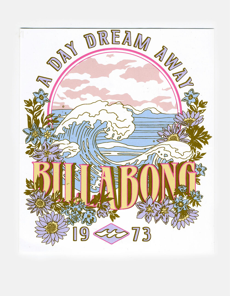BILLABONG Day Dream Away Sticker image number 0