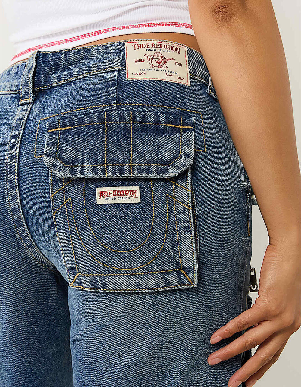 送料無料 新品 TRUE RELIGION BAGGY CARGO パンツ 34 True Religion Big T Baggy Cargo Pants | PacSun