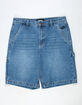 RSQ Mens Loose Embroidered Carpenter Jorts image number 6