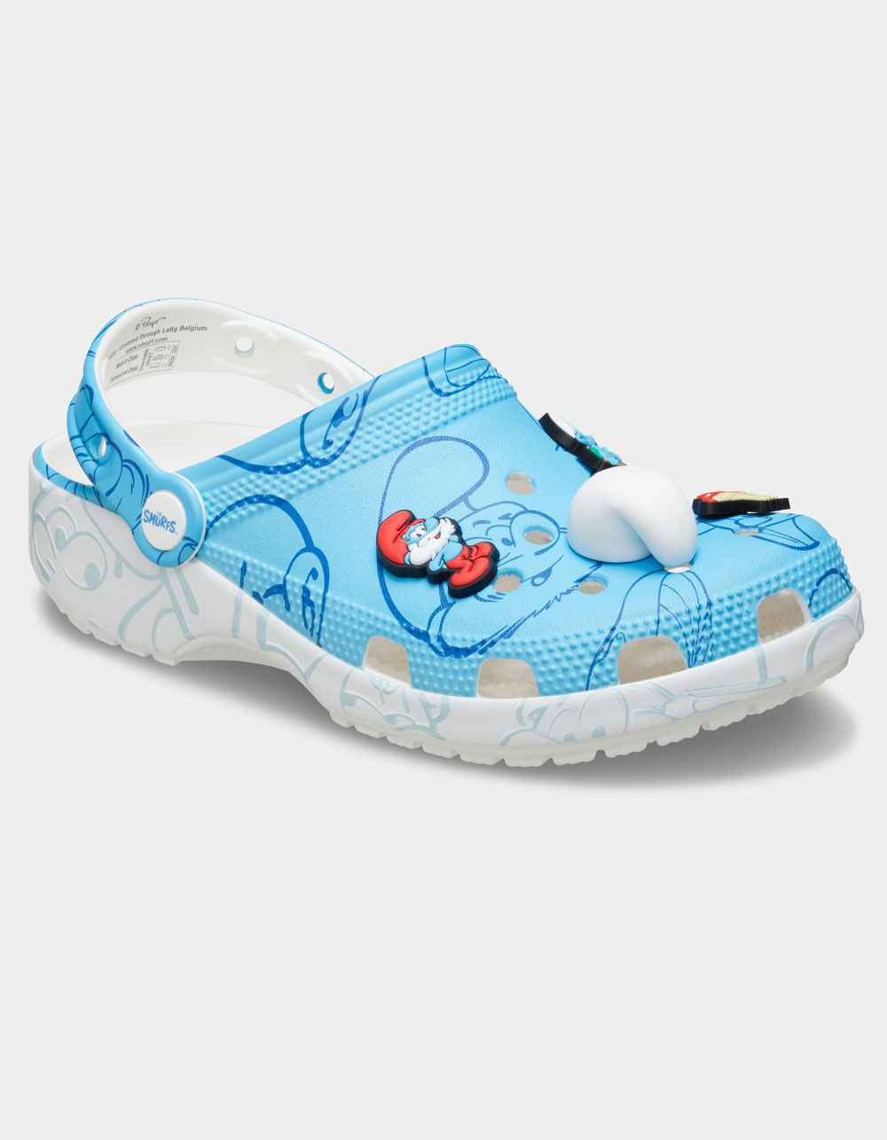 CROCS x Smurfs Classic Clogs - BLUE/WHT | Tillys