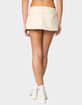 EDIKTED Double Belt Wrapped Mini Skort image number 4