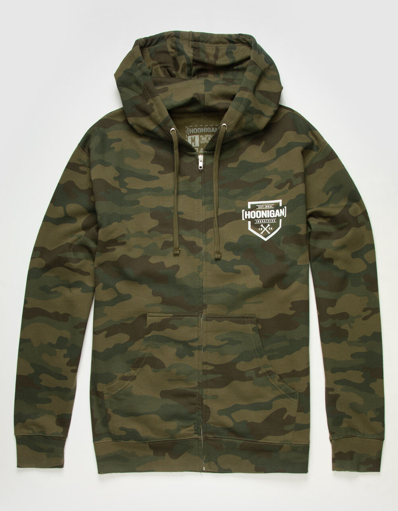 HOONIGAN Bracket X Mens Zip Hoodie image number 1